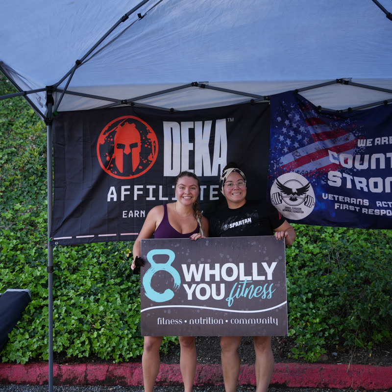 Finishers at a DEKA event at Wholly You Fitness in Fallbrook